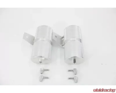 VTT Red Billet Vacuum (Boost Control) Tanks BMW N54 - VTT-VACUUM-CAN-RED