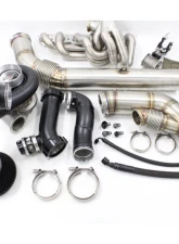 VTT FAB B58 Factory Control EWG Top Mount Single Turbo Kit w/ PTE Gen2 6870 & Mid-Frame T4 V-Band .81 Housing                                     - VTT-FAB-B58-SINGLE-PTE-G2-6870-81-1 - Image 11