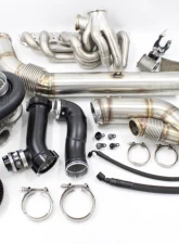 VTT FAB B58 Factory Control EWG Top Mount Single Turbo Kit w/ PTE Gen2 6870 & Mid-Frame T4 V-Band .81 Housing                                     - VTT-FAB-B58-SINGLE-PTE-G2-6870-81-1 - Image 2