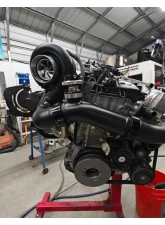 VTT FAB B58 Factory Control EWG Top Mount Single Turbo Kit w/ PTE Gen2 6870 & Mid-Frame T4 V-Band .81 Housing                                     - VTT-FAB-B58-SINGLE-PTE-G2-6870-81-1 - Image 11