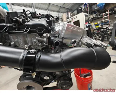 VTT FAB B58 Factory Control EWG Top Mount Single Turbo Kit w/ PTE Gen2 6870 & Mid-Frame T4 V-Band .81 Housing - VTT-FAB-B58-SINGLE-PTE-G2-6870-81-1