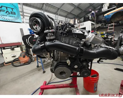 VTT FAB B58 Factory Control EWG Top Mount Single Turbo Kit w/ PTE Gen2 6870 & Mid-Frame T4 V-Band .81 Housing - VTT-FAB-B58-SINGLE-PTE-G2-6870-81-1