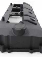 VTT Wrinkle Black S55/N55 EWG Cast Aluminum Valve Cover                                     - VTT-S55-CAST-VALVECOVER-BLACK - Image 2