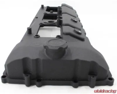 VTT Wrinkle Black S55/N55 EWG Cast Aluminum Valve Cover - VTT-S55-CAST-VALVECOVER-BLACK