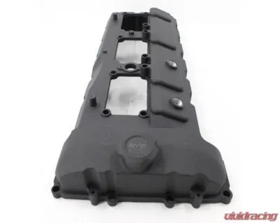 VTT Wrinkle Black S55/N55 EWG Cast Aluminum Valve Cover - VTT-S55-CAST-VALVECOVER-BLACK