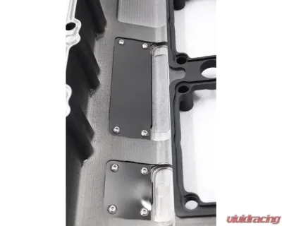 VTT Wrinkle Black S55/N55 EWG Cast Aluminum Valve Cover - VTT-S55-CAST-VALVECOVER-BLACK