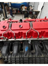 VTT Wrinkle Black S55/N55 EWG Cast Aluminum Valve Cover                                     - VTT-S55-CAST-VALVECOVER-BLACK - Image 7