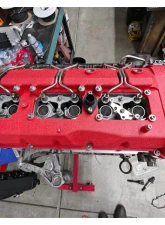 VTT Wrinkle Black S55/N55 EWG Cast Aluminum Valve Cover                                     - VTT-S55-CAST-VALVECOVER-BLACK - Image 10