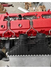 VTT Wrinkle Black S55/N55 EWG Cast Aluminum Valve Cover                                     - VTT-S55-CAST-VALVECOVER-BLACK - Image 11