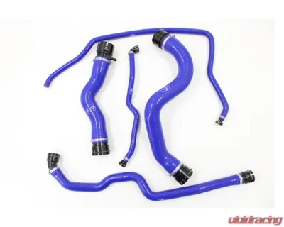 VTT Billet/Silicone Coolant Hose Upgrade - Blue Full Hose Kit BMW M3 E9X S65 - VTT-S65-COOLANT-FULL-BLUE
