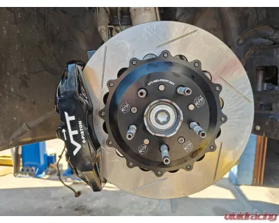 VTT Ultimate Lightweight Front Brake Kit Black BMW G8X - VTT-BMW-G8X-FRONT-BRAKE-BLK-6