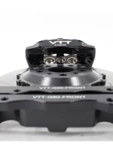 VTT Ultimate Lightweight Front Brake Kit Black BMW G8X                                     - VTT-BMW-G8X-FRONT-BRAKE-BLK-6 - Image 3