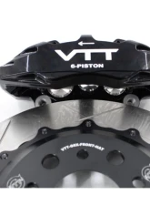 VTT Ultimate Lightweight Front Brake Kit Black BMW G8X                                     - VTT-BMW-G8X-FRONT-BRAKE-BLK-6 - Image 4