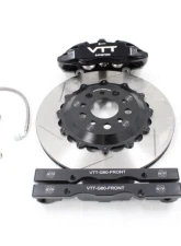 VTT Ultimate Lightweight Front Brake Kit Black BMW G8X                                     - VTT-BMW-G8X-FRONT-BRAKE-BLK-6 - Image 5
