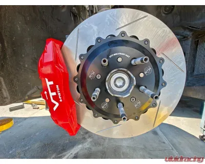 VTT Ultimate Lightweight Front Brake Kit Red BMW G8X - VTT-BMW-G8X-FRONT-BRAKE-RED-6