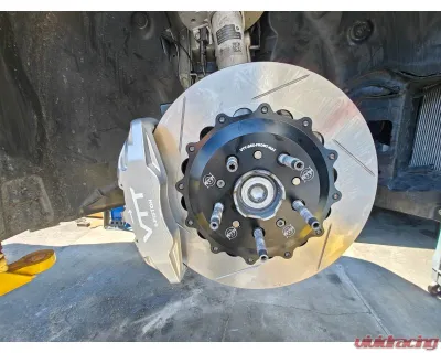 VTT Ultimate Lightweight Front Brake Kit Silver BMW G8X - VTT-BMW-G8X-FRONT-BRAKE-SIL-6