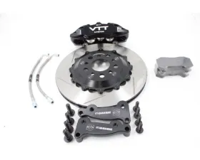 VTT Ultimate Black 4-Piston Lightweight Rear Race Brake Kit w/o Parking Brake BMW G8X