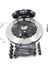 VTT Ultimate Black 4-Piston Lightweight Rear Race Brake Kit w/o Parking Brake BMW G8X                                     - VTT-BMW-G8X-REAR-BRAKE-BLK-4 - Image 5