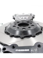 VTT Ultimate Black 4-Piston Lightweight Rear Race Brake Kit w/o Parking Brake BMW G8X                                     - VTT-BMW-G8X-REAR-BRAKE-BLK-4 - Image 2