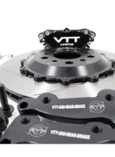 VTT Ultimate Black 4-Piston Lightweight Rear Race Brake Kit w/o Parking Brake BMW G8X                                     - VTT-BMW-G8X-REAR-BRAKE-BLK-4 - Image 4