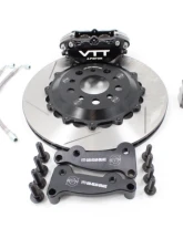 VTT Ultimate Black 4-Piston Lightweight Rear Race Brake Kit w/o Parking Brake BMW G8X                                     - VTT-BMW-G8X-REAR-BRAKE-BLK-4 - Image 5