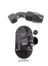 VTT -16AN Billet Crankcase Breather Housing 16ORB Fitting Porsche 911 | 930 1975-1989                                     - VTT-911-BREATHER-BLK-AN - Image 7