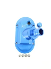 VTT 1" Barb Billet Crankcase Breather Housing 16ORB Fitting Porsche 911 | 930 1975-1989                                     - VTT-911-BREATHER-BLUE-BARB - Image 3