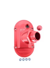 VTT -16AN Billet Crankcase Breather Housing 16ORB Fitting Porsche 911 | 930 1975-1989                                     - VTT-911-BREATHER-RED-AN - Image 8