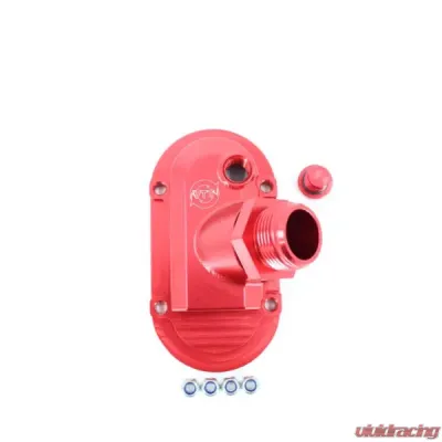 VTT -16AN Billet Crankcase Breather Housing 16ORB Fitting Porsche 911 | 930 1975-1989 - VTT-911-BREATHER-RED-AN