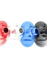 VTT -16AN Billet Crankcase Breather Housing 16ORB Fitting Porsche 911 | 930 1975-1989                                     - VTT-911-BREATHER-RED-AN - Image 3