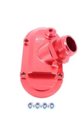 VTT -16AN Billet Crankcase Breather Housing 16ORB Fitting Porsche 911 | 930 1975-1989                                     - VTT-911-BREATHER-RED-AN - Image 8