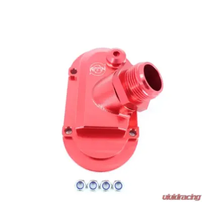 VTT -16AN Billet Crankcase Breather Housing 16ORB Fitting Porsche 911 | 930 1975-1989 - VTT-911-BREATHER-RED-AN