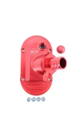 VTT 1" Barb Billet Crankcase Breather Housing 16ORB Fitting Porsche 911 | 930 1975-1989                                     - VTT-911-BREATHER-RED-BARB - Image 3