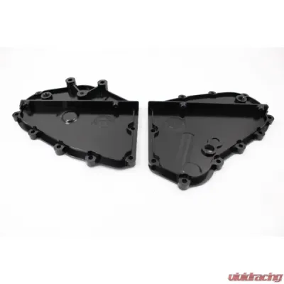 VTT Billet Timing Chain Covers Porsche 911 | 930 1974-1988 - VTT-911-TIMING-COVER-BLK