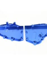 VTT Billet Timing Chain Covers Porsche 911 | 930 1974-1988                                     - VTT-911-TIMING-COVER-BLUE - Image 3