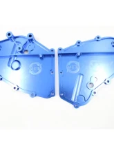 VTT Billet Timing Chain Covers Porsche 911 | 930 1974-1988                                     - VTT-911-TIMING-COVER-BLUE - Image 4