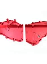 VTT Billet Timing Chain Covers Porsche 911 | 930 1974-1988                                     - VTT-911-TIMING-COVER-RED - Image 4