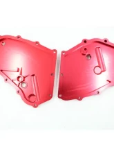 VTT Billet Timing Chain Covers Porsche 911 | 930 1974-1988                                     - VTT-911-TIMING-COVER-RED - Image 2