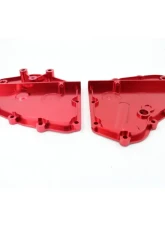 VTT Billet Timing Chain Covers Porsche 911 | 930 1974-1988                                     - VTT-911-TIMING-COVER-RED - Image 4