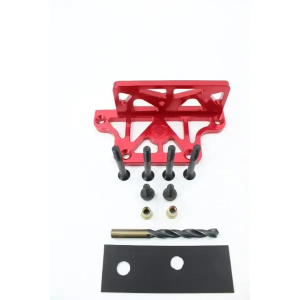 VTT Billet Differential Lock Down Kit BMW | Toyota 2019-2025 - VTT-A9X-LOCKDOWN-RED