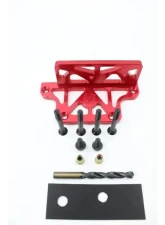 VTT Billet Differential Lock Down Kit BMW | Toyota 2019-2025                                     - VTT-A9X-LOCKDOWN-RED - Image 4