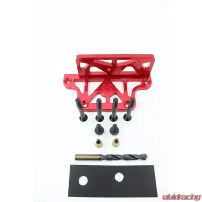 VTT Billet Differential Lock Down Kit BMW | Toyota 2019-2025 - VTT-A9X-LOCKDOWN-RED