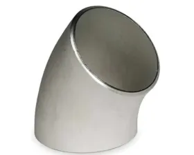 VTT 11/2" 5 Schedule 45 Ace Race 321 Stainless Weld Els