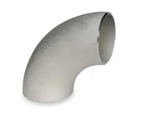 VTT 11/2" 5 Schedule Long Radius 90 Ace Race 321 Stainless Weld Els