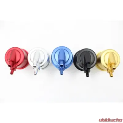 VTT Billet Power Steering Reservoir BMW 1/3 Series | X1/X3 2004-2015 - VTT-BILLET-PS-RES-BLUE