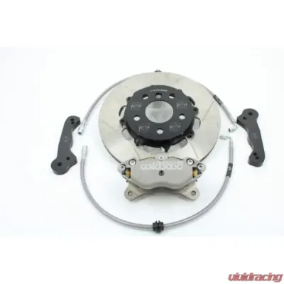 VTT 4 Piston HD Version GT36 Rotors Ultimate Lightweight Rear Brake Kit BMW F8X M2/3/4 2012-2019 - VTT-BMW-F8X-REAR-BRAKE-SIL-4