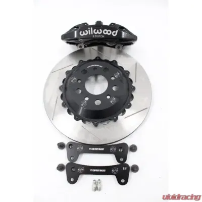 VTT Ultimate Lightweight Front Brake Kit BMW F9X X3M | X4M 2019-2025 - VTT-BMW-F9X-FRONT-BRAKE-BLK-6