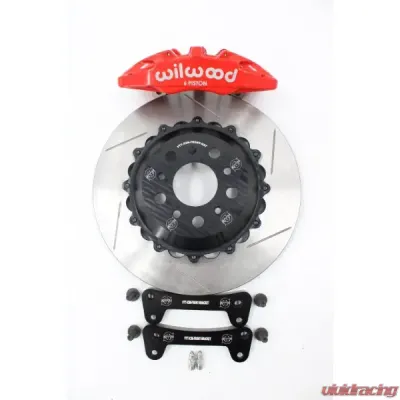 VTT Ultimate Lightweight Front Brake Kit BMW F9X X3M | X4M 2019-2025 - VTT-BMW-F9X-FRONT-BRAKE-RED-6