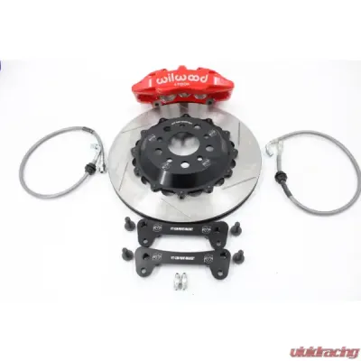 VTT Ultimate Lightweight Front Brake Kit BMW F9X X3M | X4M 2019-2025 - VTT-BMW-F9X-FRONT-BRAKE-RED-6