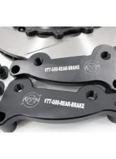 VTT 6 Piston Black Ultimate Lightweight Rear Race Brake Kit w/o Parking Brake BMW G8X 2021-2025                                     - VTT-BMW-G8X-REAR-BRAKE-BLACK-6 - Image 6